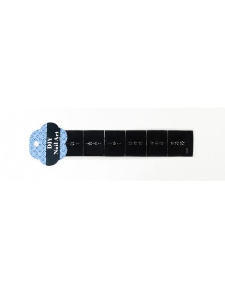 Szablon do Airbrush'a Tiebeauty Diecut Black Sticker - NK34
