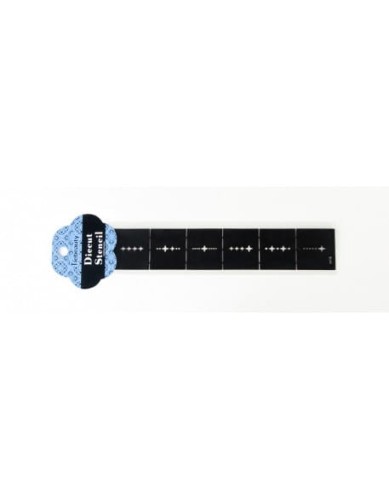 Szablon do Airbrush'a Tiebeauty Diecut Black Sticker - NK36