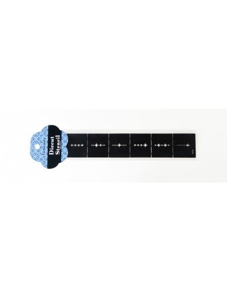 Szablon do Airbrush'a Tiebeauty Diecut Black Sticker - NK36