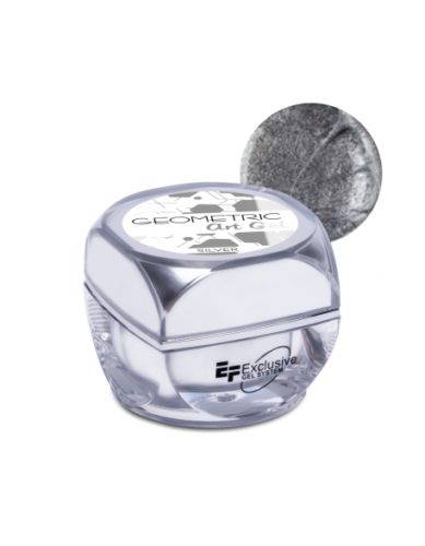 Żel EFexclusive GEOMETRIC Art Gel SIlver 5g