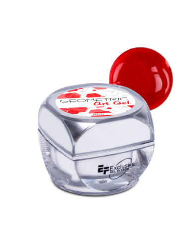 Żel EFexclusive GEOMETRIC Art Gel Red 5g