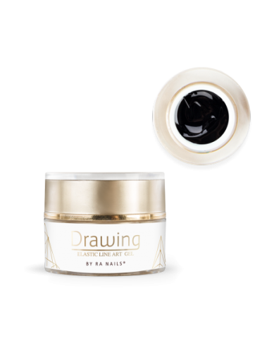 RaNails DRAWING Elastic Art Gel 5g - Black