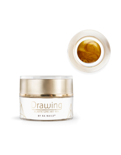 RaNails DRAWING Elastic Art Gel 5g - Gold