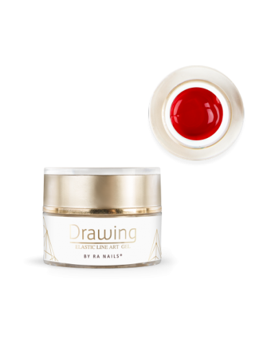 RaNails DRAWING Elastic Art Gel 5g - Red