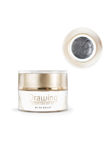 RaNails DRAWING Elastic Art Gel 5g - Silver