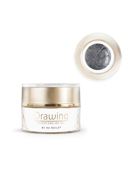 RaNails DRAWING Elastic Art Gel 5g - Silver