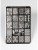 Płytka do stempli Euro Fashion Nail Art Stamping Plate - 019B