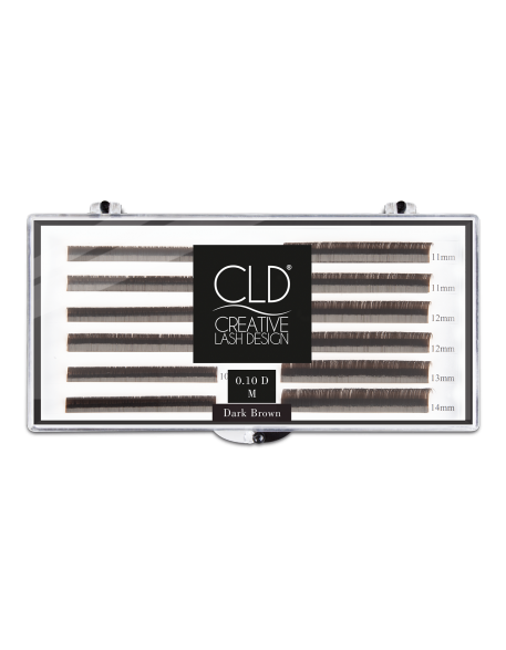 Rzęsy jedwabne CLD Silk Lashes Dark Brown