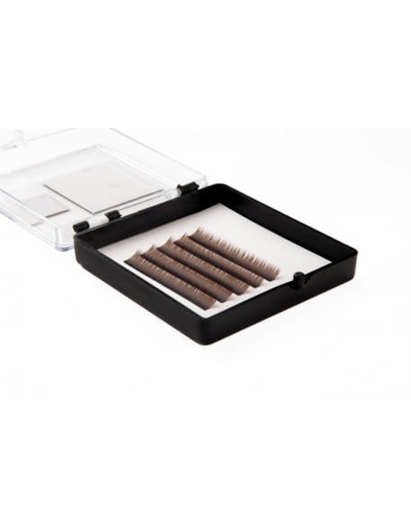 Rzęsy jedwabne CLD Silk Lashes Mini Mix Dark Brown