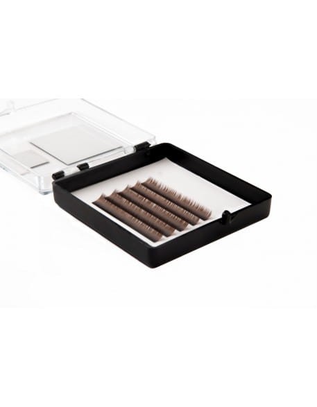 Rzęsy jedwabne CLD Silk Lashes Mini Mix Dark Brown