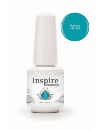 Żel Inspire Soak Off Gel Polish 9ml - Monstera - Welcome To the Jungle Collection