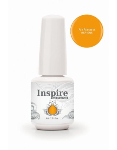 Żel Inspire Soak Off Gel Polish 9ml - Ara Ararauna   - Welcome To the Jungle Collection