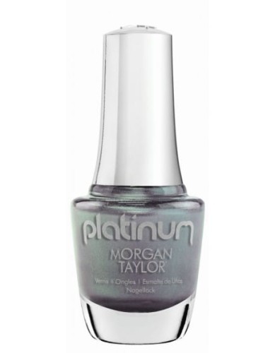 Lakier Morgan Taylor 15ml - Platinum Illusions - Don’t Jump To Illusions