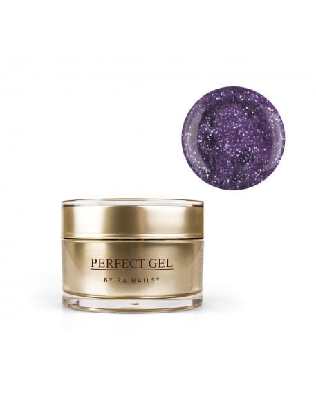 Żel kolorowy RaNails 5g - Purple Glitter