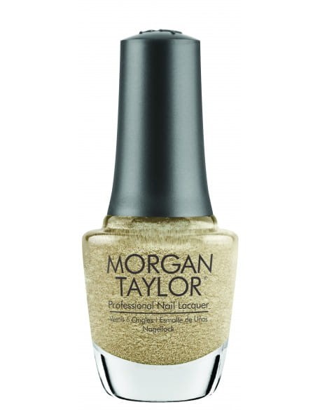 Lakier Morgan Taylor 15ml - Champagne &amp; Moonbeams - GILDED IN GOLD