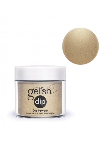 Puder Gelish Acrylic Dip Powder 23g -  GILDED IN GOLD - Champagne &amp; Moonbeams Collection