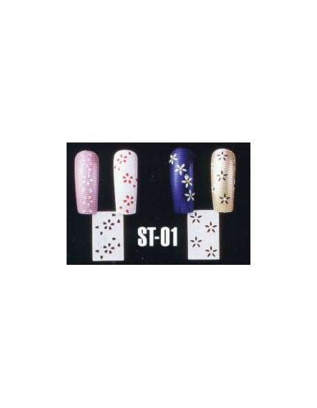 Szablon Anex Nail Art Stencil  ST-01