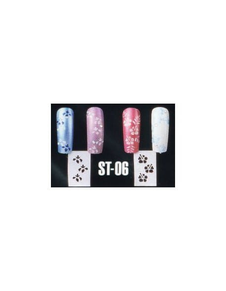 Szablon Anex Nail Art Stencil  ST-06