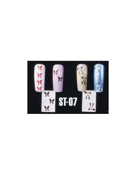 Szablon Anex Nail Art Stencil  ST-07