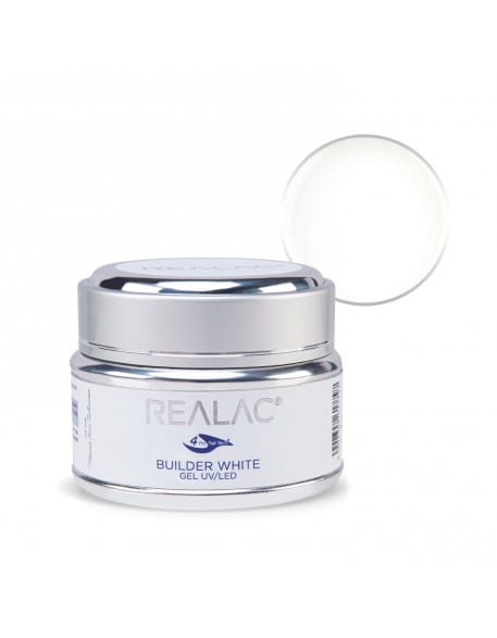 Żel 4Pro REALAC UV/LED Gel 50ml - Builder White Gel