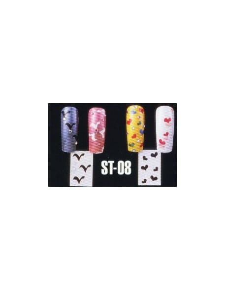 Szablon Anex Nail Art Stencil  ST-08