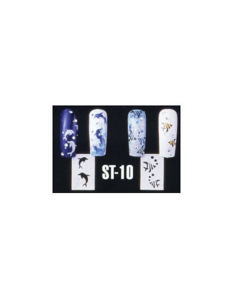 Szablon Anex Nail Art Stencil  ST-10