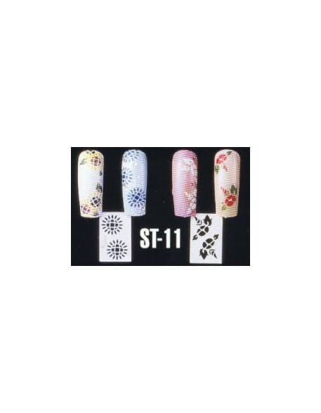 Szablon Anex Nail Art Stencil  ST-11