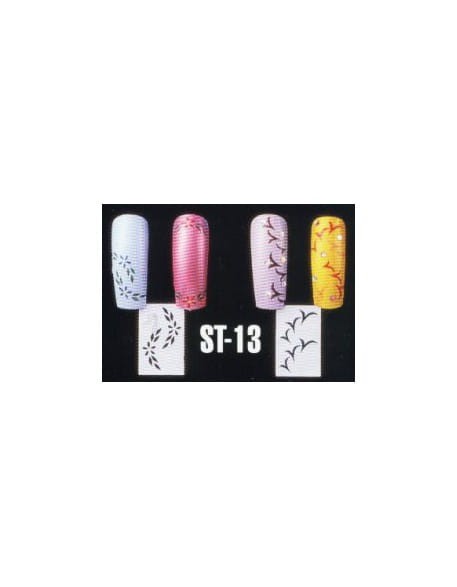 Szablon Anex Nail Art Stencil  ST-13