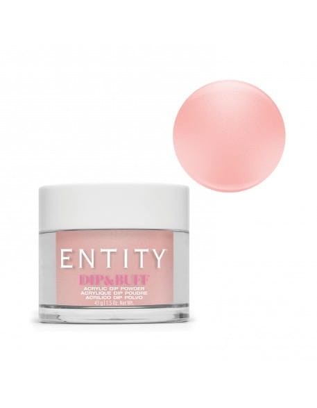 Puder Entity Dip&amp;Buff Acrylic Dip Powder 43g - Polished To Perfection Collection - Feminine Frill
