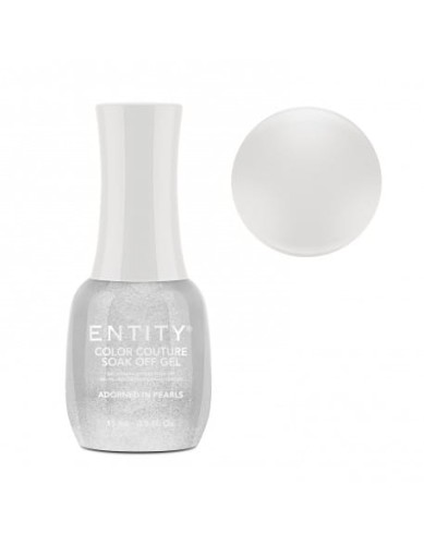 Żel ENTITY One Color Couture Soak Off Gel Enamel 15ml - Adorned In Pearls - Polished To Perfection Collection