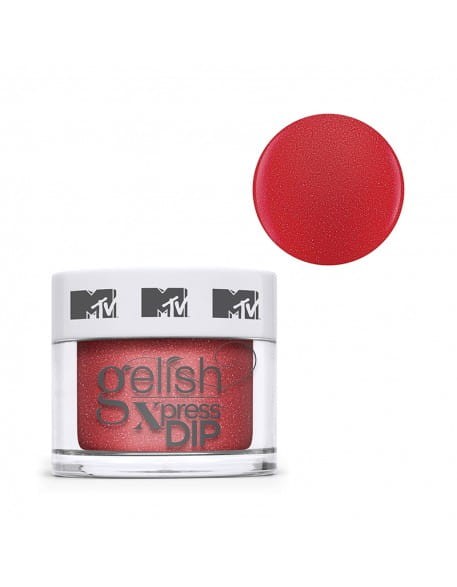 Puder Gelish Acrylic Dip Powder 43g - MTV - Switch On Color Collection - Total Request Red