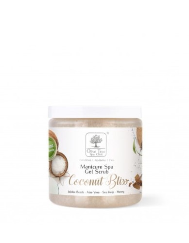 Peeling żelowy Olive Tree Spa Clinic Gel Scrub Coconut Bliss 400g