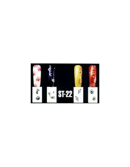 Szablon Anex Nail Art Stencil  ST-22