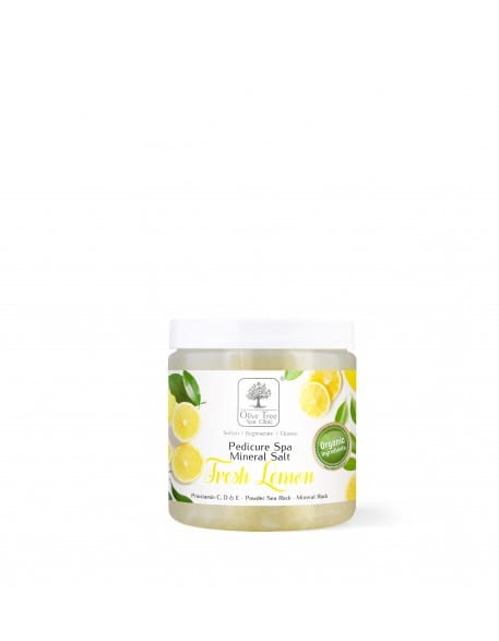 Sól mineralna Olive Tree Spa Clinic Mineral Salt Fresh Lemon 250g
