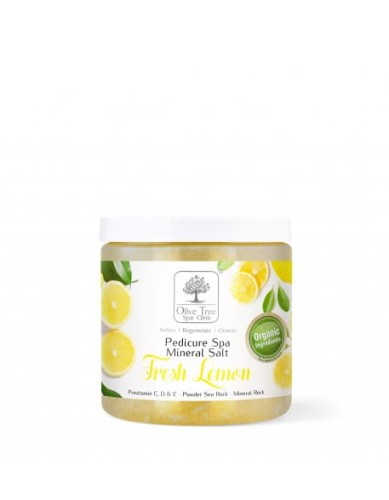 Sól mineralna Olive Tree Spa Clinic Mineral Salt Fresh Lemon 500g