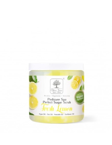 Peeling cukrowy Olive Tree Spa Clinic Perfect Sugar Scrub Fresh Lemon 450g