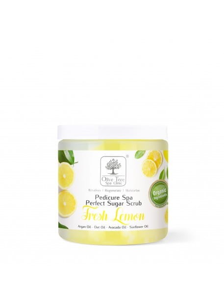 Peeling cukrowy Olive Tree Spa Clinic Perfect Sugar Scrub Fresh Lemon 450g