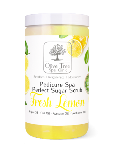 Peeling cukrowy Olive Tree Spa Clinic Perfect Sugar Scrub Fresh Lemon 1000g