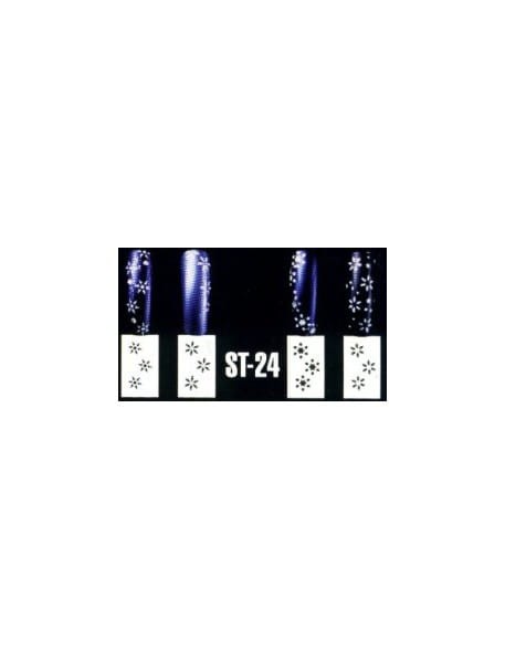 Szablon Anex Nail Art Stencil  ST-24