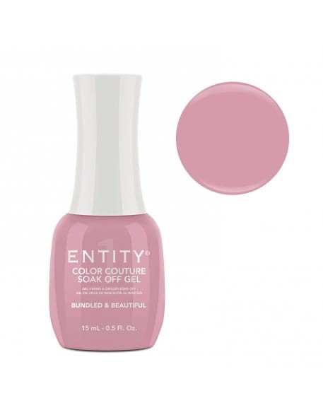 Żel ENTITY One Color Couture Soak Off Gel Winter Chic Collection 15ml - Bundled &amp; Beautiful