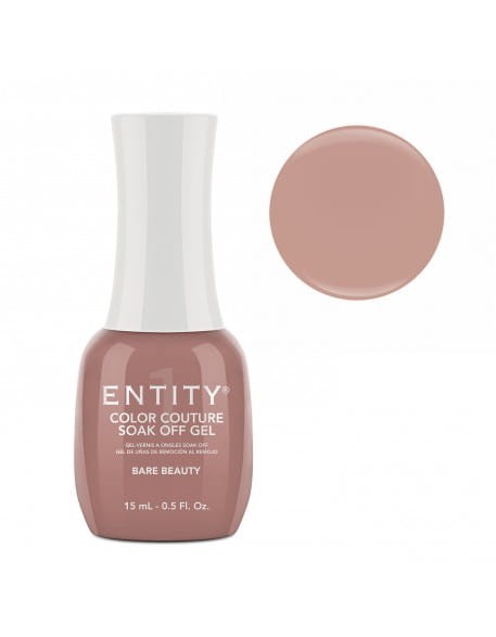 Żel ENTITY One Color Couture Soak Off Gel Natural Nudes Collection 15ml - Bare Beauty