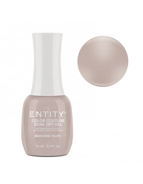 Żel ENTITY One Color Couture Soak Off Gel Natural Nudes Collection 15ml - Matching Taupe Gel