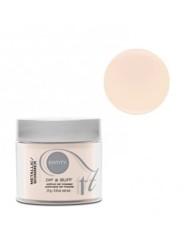 Puder Entity Dip&amp;Buff Acrylic Dip Powder 23g - Natural Nudes - Covered In Taffeta