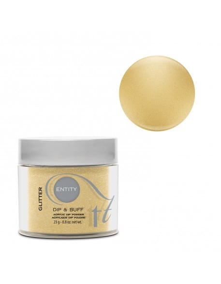 Puder Entity Dip&amp;Buff Acrylic Dip Powder 23g - Gold Medal Style