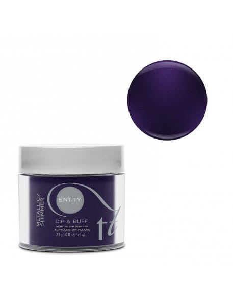Puder Entity Dip&amp;Buff Acrylic Dip Powder 23g - Countdown To Midnight