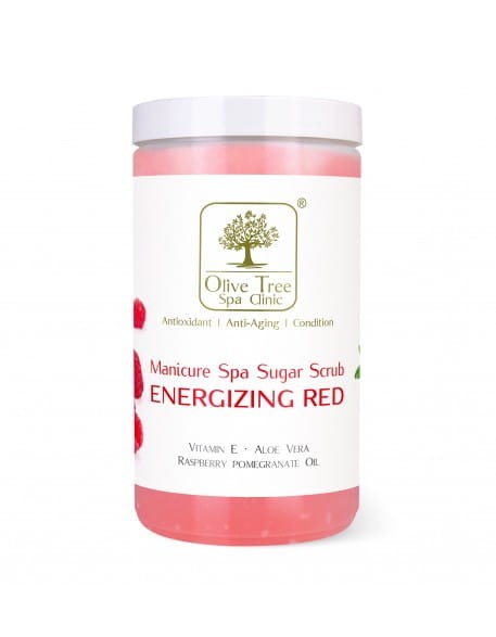 Peeling cukrowy Olive Tree Spa Clinic Sugar Scrub Energizing Red 950g