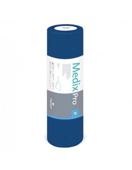 Prześcieradło ochronne MedixLite 50m - granatowe