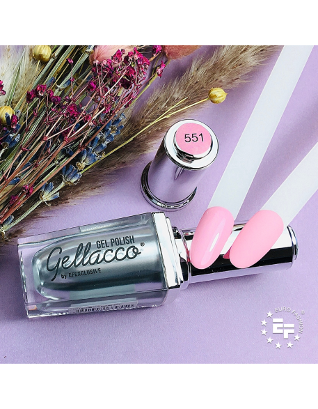 Lakier hybrydowy EFexclusive Gellacco Gel Polish 10ml - 551 - Garland - Garden Party Collection
