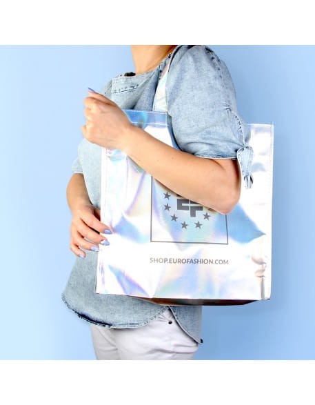 Holograficzna torba Euro Fashion