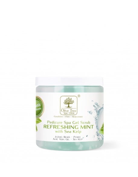 Peeling żelowy Olive Tree Spa Clinic Gel Scrub Refreshing Mint 400g